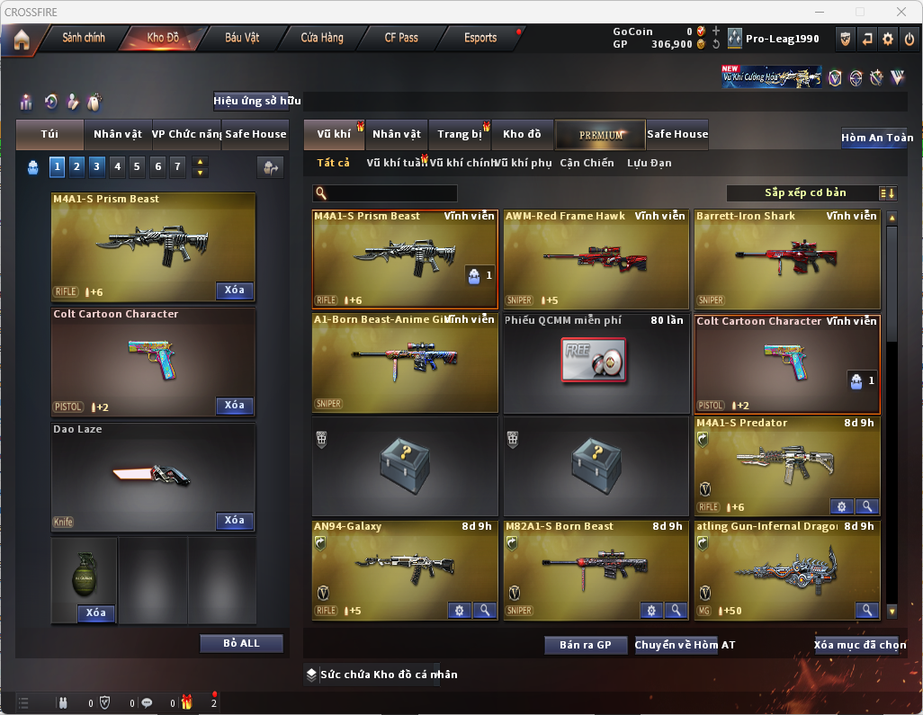 Acc 80 qcmm cựu binh trắng thông tin 